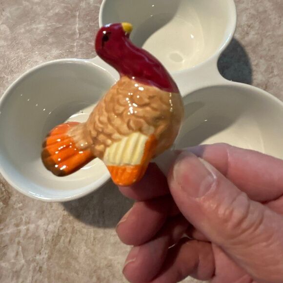 Faux NORA FLEMING Turkey Plate Decoration - Picture 2 of 5